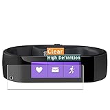 Vaxson 3-Pack Screen Protector, compatible with Microsoft Band 1 smartwatch Smart Watch TPU Film Protectors Sticker [ Not Tempered Glass ]