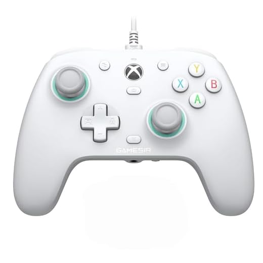 GameSir G7 SE Wired Controller für Xbox Series X|S, Xbox One & Windows 10/11, Plug and Play Gaming Gamepad mit Hall-Effekt Joysticks/Hall Trigger, 3.5mm Audio Jack (Weiß)
