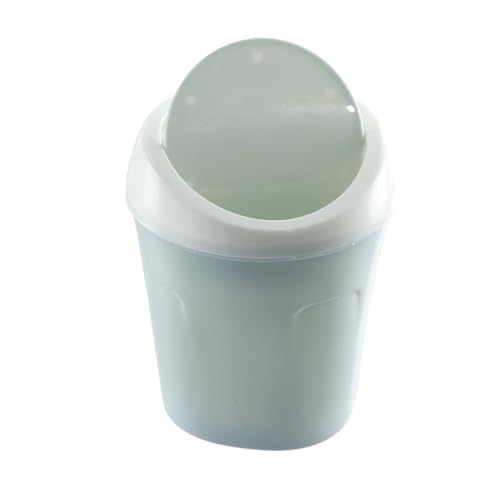 Image of Leadigol 1PCS Mini Trash Can,Small Trash Can Plastic Garbage Storage Bin Waste Basket Storage Organizer for Kitchen