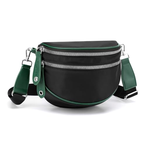 Image of Casual Nylon Crossbody Purse Bag Waterproof Lightweight Shoulder Bag for Women Handbag