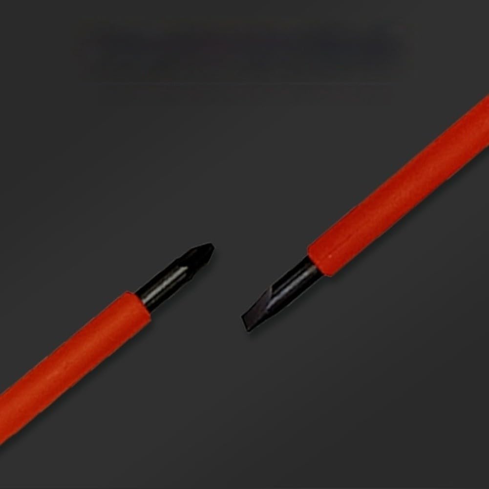 Jeu de tournevis isolés, 13 pièces pour cruciformes et têtes plates, outils résistants à la tension pour travaux électriques, kit d'électricien professionnel