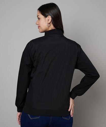 Image of eKools Nylon Full Sleeve Solid Women's Jacket