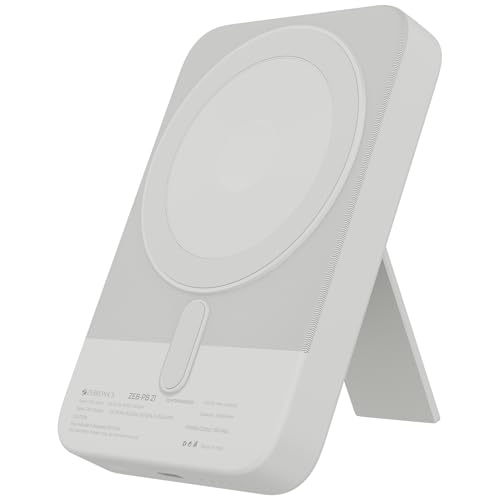 Zebronics 10000mAh MagSecure Powerbank, White - Image 2