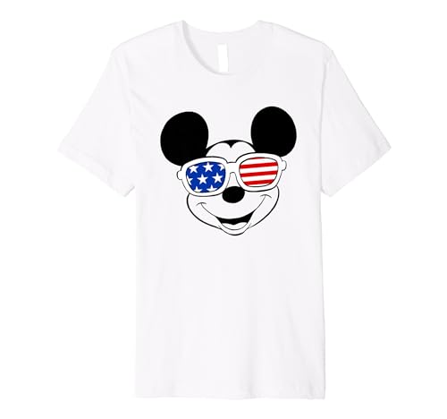 T-shirt Mickey Mouse Americana Premium en maille douce supérieure