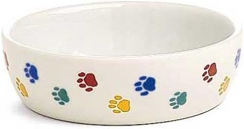 Ethical 5-Inch Cat-Paw Print Stonware Dish