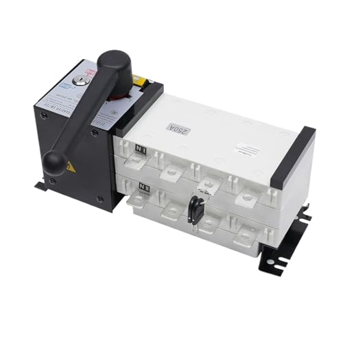 Commutateur de transfert automatique 4P 250A inverseur source double alimentation générateur