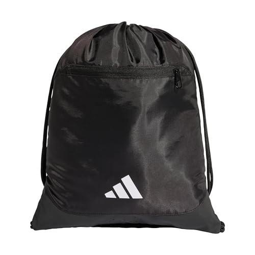 adidas Unisex TIRO Gymsack, Black/White, One Size