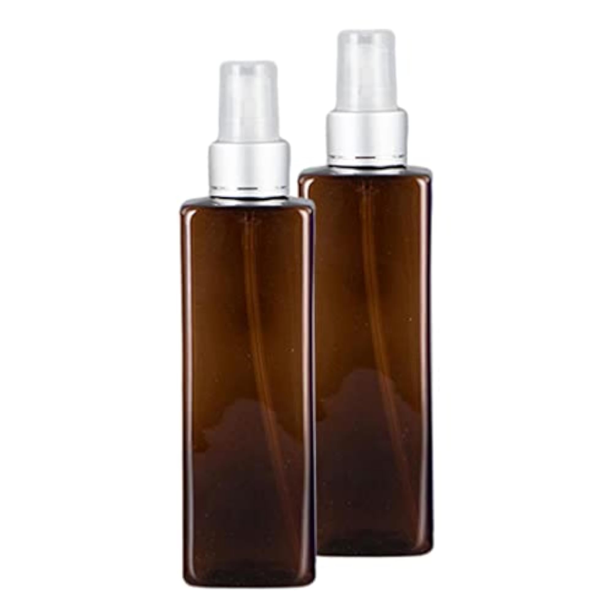 Travel Refillable Perfume Pump Spray Bottle 250ml, Brown