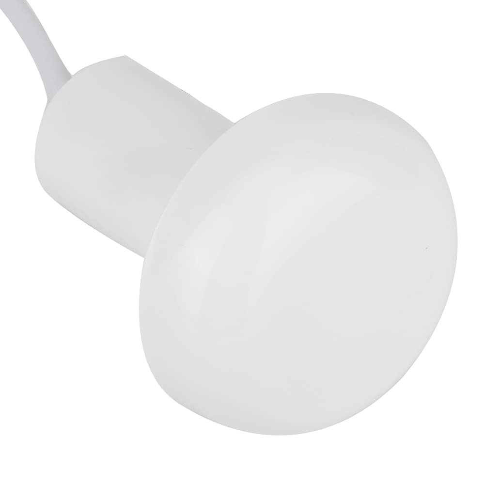 HA-017 Antena GPS Zewnętrzny Kabel 10 M ze Złączem TNC, Wodoodporny Przedłużacz RF do Samochodu i na Pokładzie, Biały Plastikowy Kabel Antenowy IP67