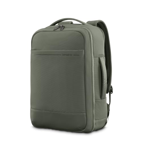 Image of Samsonite Better Than Basic Travel Backpack - Lightweight yet spacious and sized to fit under most airline seats - Olive