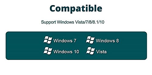 zither USB Bluetooth 5.0 Adapter Dongle with Realtek RTL8761B chipset for PC, Laptop Stereo Music, Call Keyboard Mouse Support Windows 10 8.1 8 7 XP Vista (Install Driver First) Not Support in Linux
