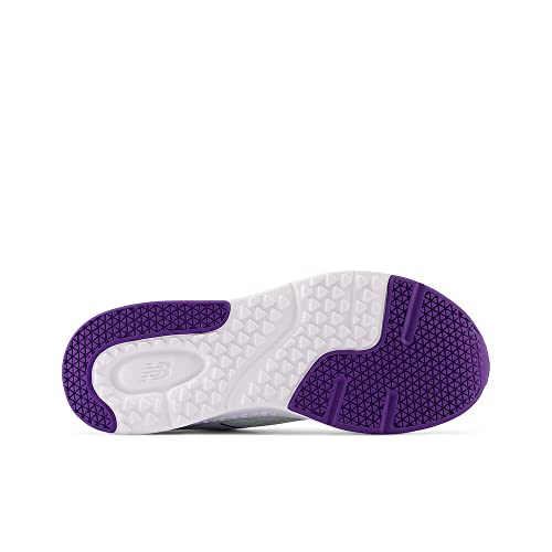 New Balance Tênis de corrida infantil DynaSoft 545 V1 com cadarço, Libra/Prisma Roxo/Aura Verde, 5 W