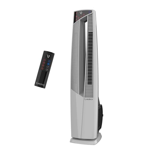 Lasko Oscillating Hybrid Fan and Space Heater for Home, All Season High Velocity Hybrid with...