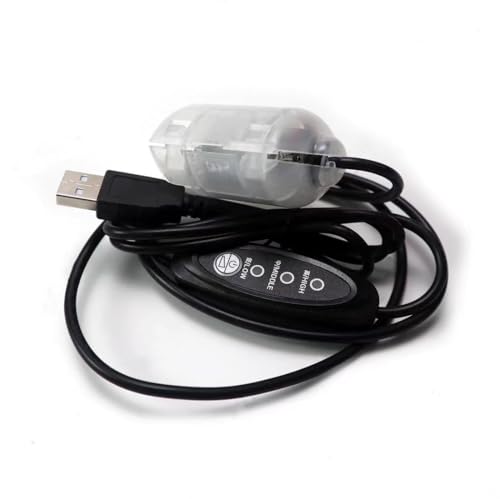 5V USB 3-Speed Regulation Vibration Massage Motor One 3000-4500RPM Vibrator Movement Massage Pillow Massage Cushion Vibrator Accessories with 1M Power Cable