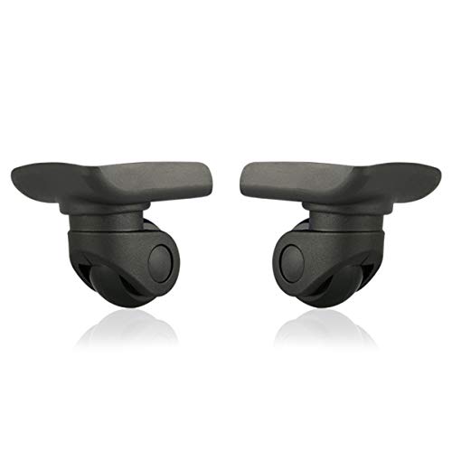 DIY Swivel Luggage Mute Wheel Suitcase Replacement Repair Wheels Parts Spinner (DL-W004) (A Pair Short)
