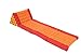 Handelsturm Thaikissen mit riesigem Dreieck, Thaimatte mit Füllung aus Kapok, Tagesbett mit Dreieckskissen, Sitzsack Kissen orange rot