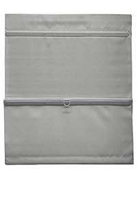 GARDINIA EASYFIX Grau Magnetisches Raffrollo 50x140