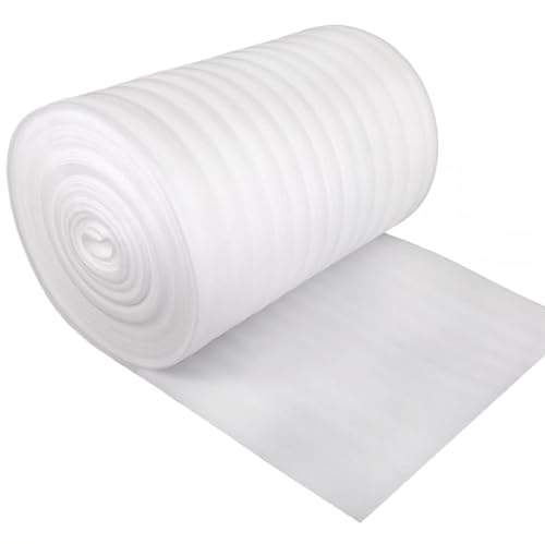 Al FAKHAMA Heavy Duty Foam Roll (50 CM Height x 10 Metres Long Roll) Cushioning Wrap Roll for Packaging Fragile Items Shipping Mailing Packing and Moving Supplies