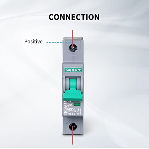 Renogy Suntree 63 Amp Single-Pole DC Circuit Breaker for Off-Grid Solar System, PV Combiner Box, Breaker Box - image 7