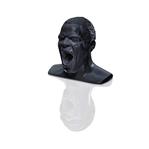 Support Oehlbach casque hifi noir forme tête support pour écouteurs