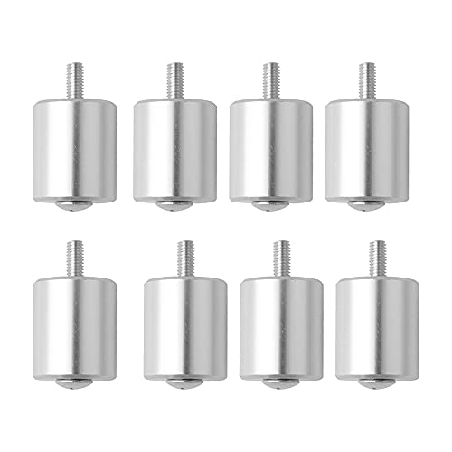 Kiload アルミ製ルームベアリングロッドブラケット車用ルーフキャリアバー イレクターパイプ取り付け用 アタッチメント,可以做衣杆,扶手支架Φ