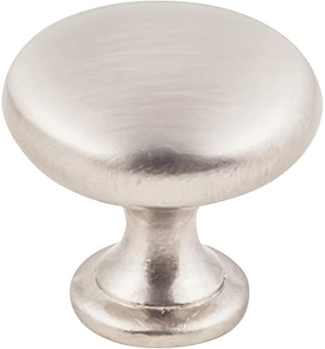 KasaWare K778SN-10 Mushroom Knob, Satin Nickel - 10 Pack