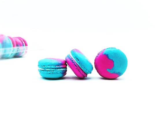 50 Pack Blue Raspberry French Macaron Value Pack