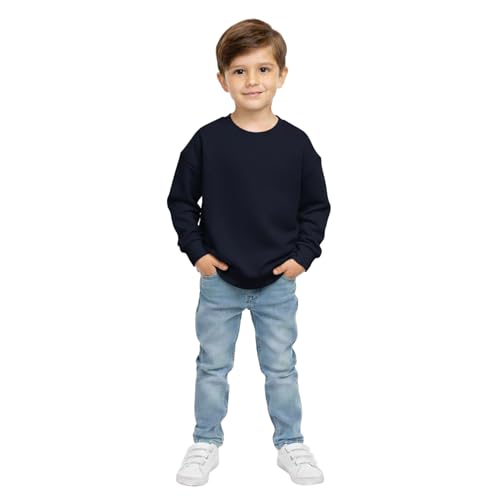 Sweatshirt enfants anti-bouloche en polaire pour éviter le froid à la rentrée
