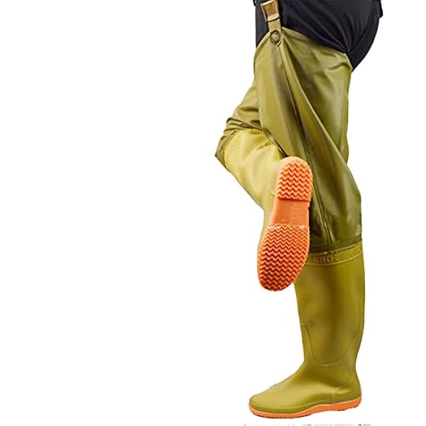 Heren Dames PVC/Nylon Steltlopers Waterdichte Visvijverbroek Maat 41-45 Lichtgewicht Antislip Steltlopers 80 Cm Hoge Vislaarzen Jachtlaarzen