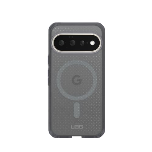 Image of Urban Armor Gear UAG Designed for Google Pixel 11 / Pixel 11 Pro, Dot - Compatible with Magnetic Charging, Rugged Anti-Slip Military Grade Dropproof Transparent Slim Protective Cover - Ash