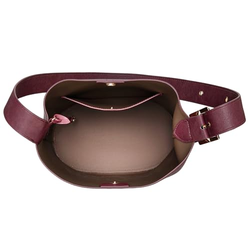 Image of Montana West Medium Hobo Bags for Women with Coin Purse, Soft PU Leather Bucket Shoulder Ladies Handbag with Adjustable Strap
