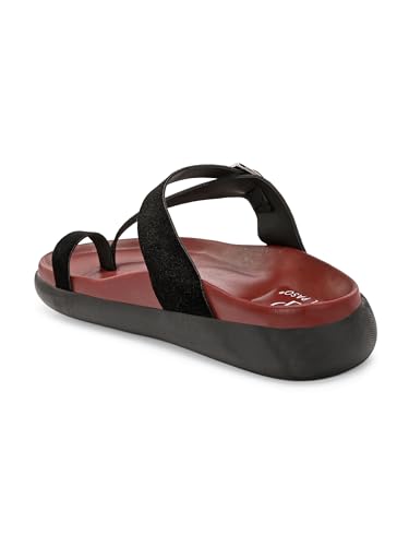 Image of EL PASO Men Faux Leather Ultra Comfortable Casual Slip On Sandals EP55705 P