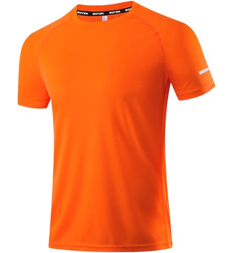 Image of Boyzn 1 or 3 Pack Men's Workout Running Shirts, Dry Fit Moisture Wicking T-Shirts, Sports Gym Athletic Short Sleeve Shirts