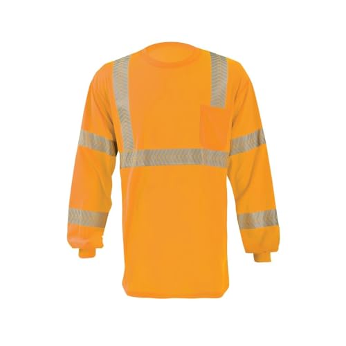 OccuNomix Standard Long Sleeve Class 3, Orange, X-Large