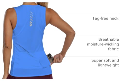 Image of Wulibike Sleeveless Cycling Jersey Women Running Shirts Vest bike top Summer Biking tank Basic Top With Pockets