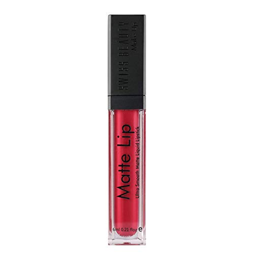 Image of Swiss Beauty Ultra Smooth Matte Lip Liquid Lipstick, Smooth Lip Color, Weightless Finish, Silky Matte Finish, Shade- Epic Magenta, 6ml
