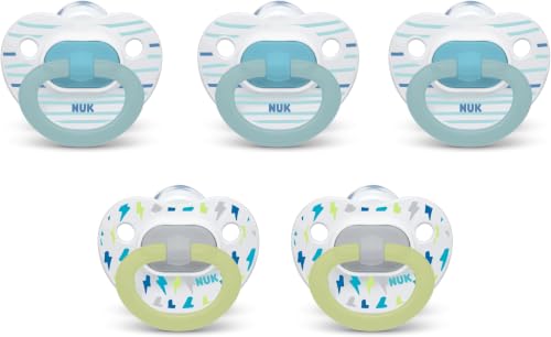 Image of NUK Orthodontic Pacifiers, 6-18 Months, 60-Pack