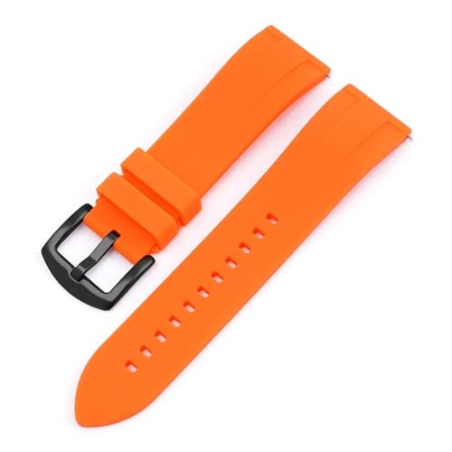DNYXGDGSL 20mm 22mm 24mm X|[cVRXgbv Y fB[X NCbN[X h _CrO o[uXbg ZCR[Ή/IKΉ/t@[EFCΉEHb`oh(Orange Black,22mm)