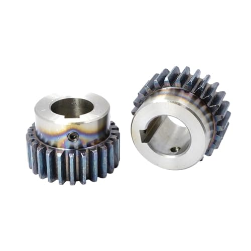 Bevel Gear Pinion Hardware Mechanical 1 Modulus Gear Rack Steel 10 * 10 * 500mm and 1M 40 Teeth Pinion #45 Steel Gear Metal Spur Gear(14mm)