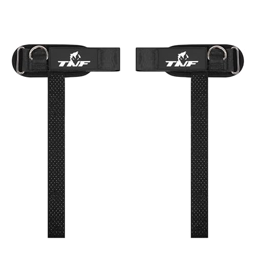 Image of Ekkovision EKKO Weight Lifting Straps With Cuffed D Ring, Wrist Support for Men, Heavy Duty Thick Comfortable Lifting Straps, Secure Fit, Enhanced Grip, Straps for Weightlifting & Gym Training