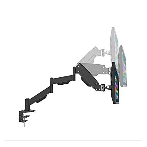 Soporte de monitor articulado JEQGDLUI BL-L155 con resorte de gas para mesa