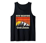 Orgulloso y fuerte Dakota del Norte, gran recuerdo de Rockford y diseño de ciudad. Nuevo orgullo de Rockford Hometown para hombres, mujeres, niños y niñas. Ciudades americanas y Estados Unidos. Vacaciones de viaje familiar.