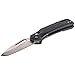Klein Tools OGK001BKT KTO Resurgence Pocket Knife, D2 Tool Steel Tanto Point Blade, Black Handle, Utility Knife for Hunting, Hiking