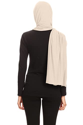 Jersey Hijab Head Scarf for Women - Made in the USA - Muslim, African and Indian Fashion Compatible4