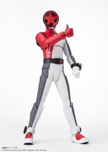 Image of S.H. Figuarts Bakujo Sentai Bumbunger, Bundred, Approx. 5.7 inches (145 mm), PVC & ABS, Pre-Painted Action Figure