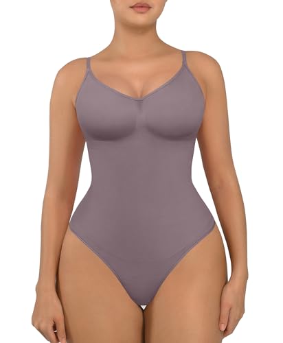Image of FeelinGirl Shapewear Bodysuit Tummy Control for Women Seamless Body Shaper