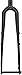 Ritchey WCS Carbon Brevet Road Fork - 700, 12 x 100mm Thru-Axle, Straight Steerer, Flat Mount, Matte Carbon