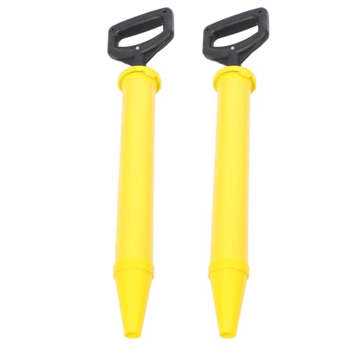 DOITOOL 2 Piezas De Calafateo Herramienta De Cemento Para Puerta Relleno De Cemento Herramienta Para Calafatear Puertas Dispositivo De Calafateo De Cemento Abdominales Yellow