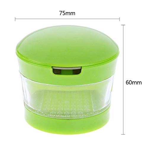 Garlic Crusher Press Ginger Garlic Press Cutter Mincer Chopper Crusher Slicer Peeler Grater Dicer Tool for Kitchen - Image 2