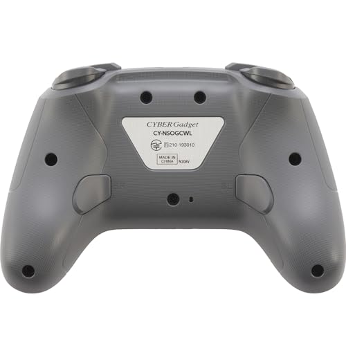 CYBER ゲーミングコントローラー HG 無線タイプ ( SWITCH 用) ブラック CY-NSOGCWL-BK の商品画像 4